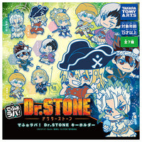 Deformed Rubber! Dr.STONE keychain [All 7 type set(Full Complete)]