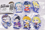 Deformed Rubber! Dr.STONE keychain [All 7 type set(Full Complete)]