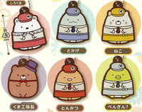 Movie Sumikkogurashi Tsugihagi Factory no Fushigi na Ko rubber mascot [All 6 type set(Full Complete)]