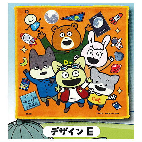 Uchuu Nanchara Kotetsu-kun Mini Towel [5.Design E]