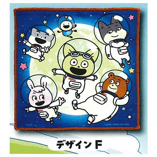 Uchuu Nanchara Kotetsu-kun Mini Towel [6.Design F]