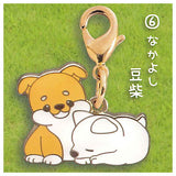 Zu-tto Issho Shibainu Metal Charm [6.Nakayoshi Mameshiba]