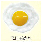 Marudehonmono!? Real food hair clip [5.Fried egg]