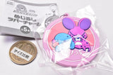 Bonobono mejirushi rubber charm [3.Purple]