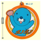 Bonobono mejirushi rubber charm [4.Orange]