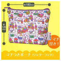 HEIKO Tote & Pouch Collection [3.Gusseted pouch (Wonderland)]