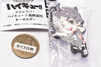 Deformed Rubber! Haikyu!! Karasuno High School Keychain [6.Koushi Sugawara]