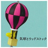 PEANUTS Snoopy Yurayura Tsunagaru Mascot [3.Balloons and woodstock]