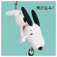 PEANUTS Snoopy Yurayura Tsunagaru Mascot [4.Jump in!]