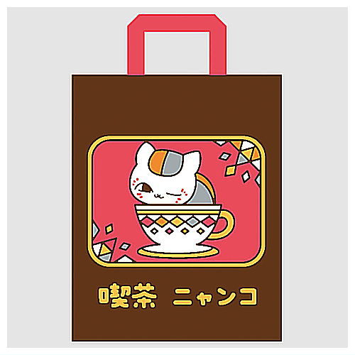 Natsume Yuujinchou Capbag tote [1.Cafe Nyanko signboard]