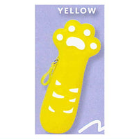 Cat's hand silicone pouch [3.YELLOW]