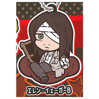 Attack on Titan Charabanchoukou Rubber mascot [9.Eren Yeager B]