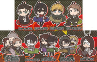 Attack on Titan Charabanchoukou Rubber mascot [All 9 type set(Full Complete)]