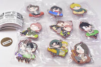 Attack on Titan Charabanchoukou Rubber mascot [All 9 type set(Full Complete)]