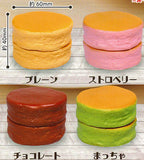 Fuwamochi Pancake Squeeze [All 4 type set(Full Complete)]