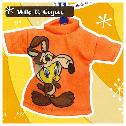 Looney Tunes T-shirt Keychain [3.Wile E. coyote]