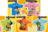 Looney Tunes T-shirt Keychain [All 5 type set (Full Complete)]
