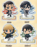 Attack on Titan chibittsu! acrylic stand [All 4 type set (Full Complete)]