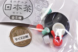 miniature japanese tea set [1.Yokote type kyusu (vermilion)]