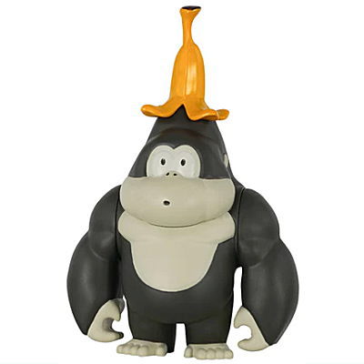 Monkey Crab Figure Collection [1.BLACK with banana]