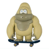 Monkey Crab Figure Collection [4.BEIGE with skateboard]