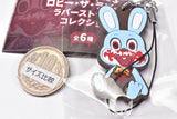 SILENT HILL 3 Robbie the Rabbit Rubber Strap Collection [5.Blue]