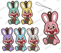 SILENT HILL 3 Robbie the Rabbit Rubber Strap Collection [All 6 type set(Full Complete)]