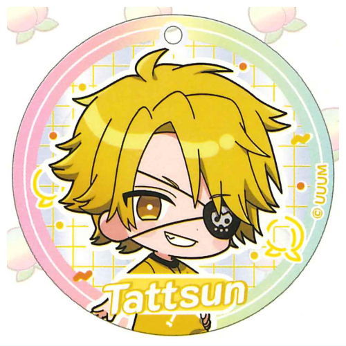 Colorful peach clear mascot [1.Tattsun]