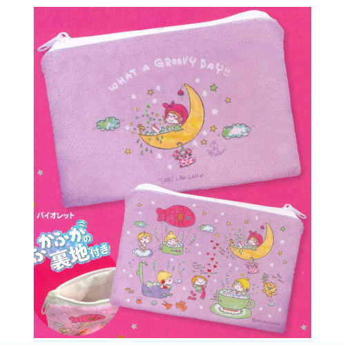 Ado Mizumori fukafuka pouch [1.Violet]