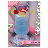 Colorful sweets! pastel cafe mascot [3.Blue drink]