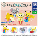 Tenohira Moment Pokemon Minnade Present Mascot [All 4 type set(Full Complete)]