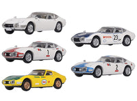 Hobby Gacha Toyota 2000GT Race Car Edition [All 5 type set(Full Complete)]
