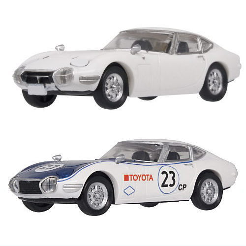 Hobby Gacha Toyota 2000GT Race Car Edition [Assorted 2 type set (1.Pegasus White/2.Race Color A)]