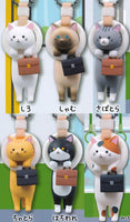 Tsukin cat mascot ball chain [All 6 type set(Full Complete)]