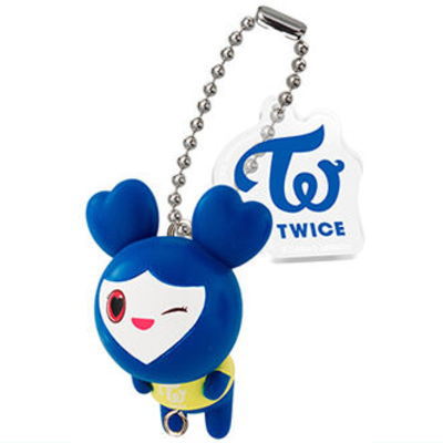 TWICE LOVELYS Tsumande Tsunagete Mascot Deluxe! [9.TZUVELY (Ball Chain ver.)]