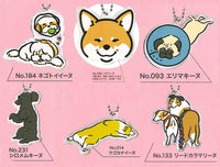 Weird dog picture book acrylic key chain [All 6 type set (Full Complete)]