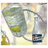 Nondakure Yokocho keychain [3.Lemon sour]