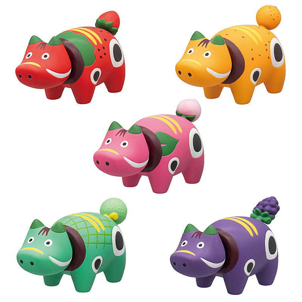 Fruit beko Narabundesu. [All 5 type set (Full Complete)] – toysantajp