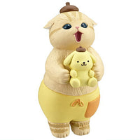 mofusand x Sanrio Characters Narikiri Figure [3.Pompompurin]