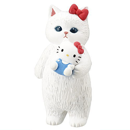 mofusand x Sanrio Characters Narikiri Figure [4.Hello Kitty]