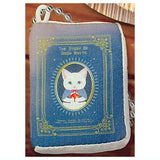 Nekobu Dowaneko Mini Cushion ball chain [3.White cat]