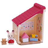 Sylvanian Families Nice room in the forest Part.4 [1.Baby room and chocolate rabbit baby (Clem)]