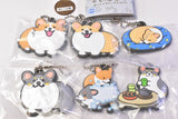 Ichinichi Ichiichi Kogi pukkuri rubber mascot [All 6 type set(Full Complete)]