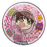 Pita! Deforme TOMORROWxTOGETHER CROWN Ver. Can Badge [4.TAEHYUN]