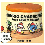 Sanrio Characters Sauna Pouch Collection [1.Cylindrical pouch M]