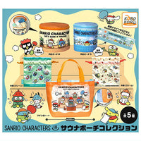 Sanrio Characters Sauna Pouch Collection [All 5 type set(Full Complete)]