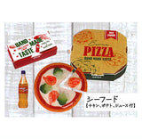 Box pizza mascot [2.Seafood (with chicken, potato, and juice)]