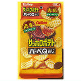 Calbee Sapporo potato BBQ Connect!! 4ren pouch [1.Taste of meat]