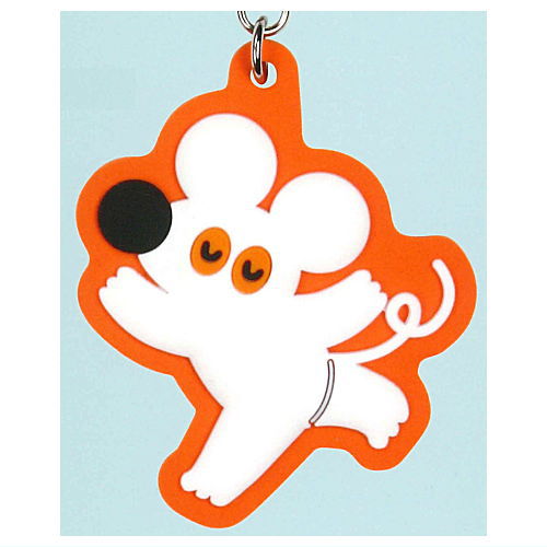 umao rubber keychain [5.Orange]