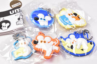 umao rubber keychain [All 5 type set(Full Complete)]